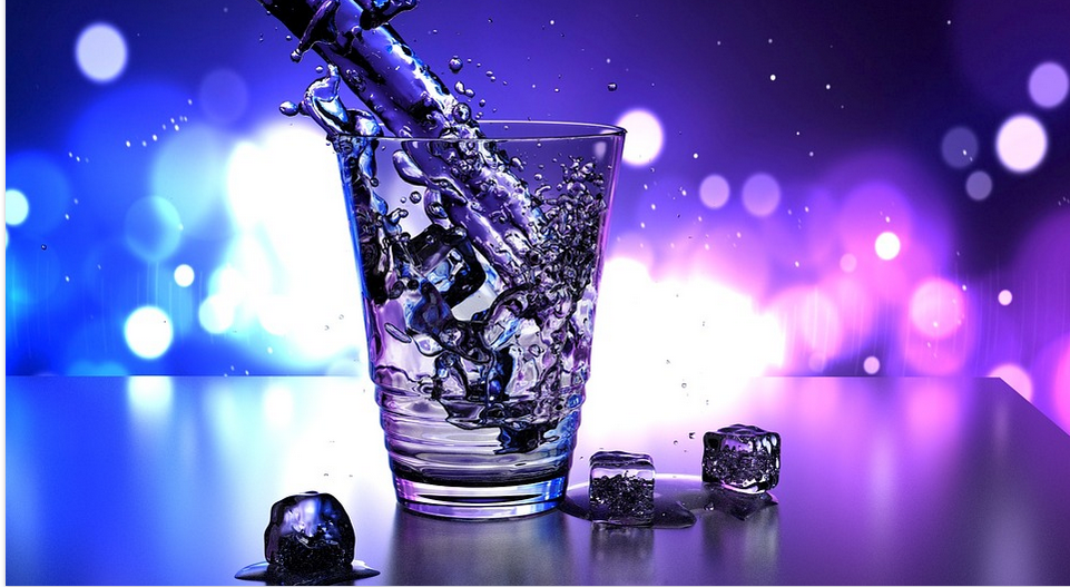 drinking water