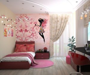fairy design curtain